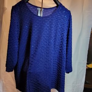#1264 Catherine's plus size top